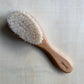 Natural Baby Hair Brush with initialled handle (A-Z)